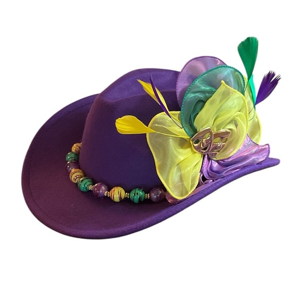 Mardi Gras Cowboy Hat main image 5